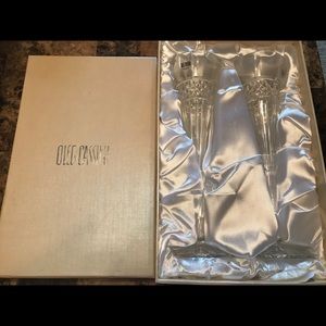 Oleg Cassini Flute Glasses